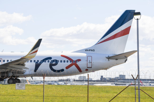 Rex launched capital city services as part of a new strategy, putting it in competition with Qantas and Virgin Australia.