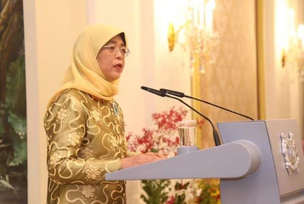 Signing off as Singapore President, Halimah calls for 'unity and purpose' in an era of economic rivalries, geopolitical alliances