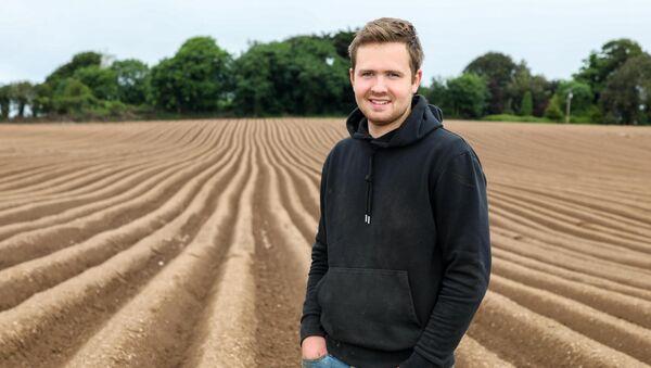 Potato grower Colin Buttimer in one of his fields where he has planted Markies at Rockvale Farm, Fermoy. Picture: David Creedon